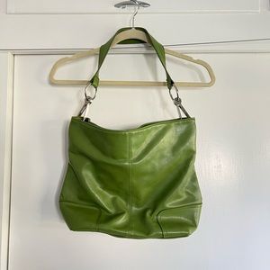 Bright Green Hobo Bag/Tote Purse